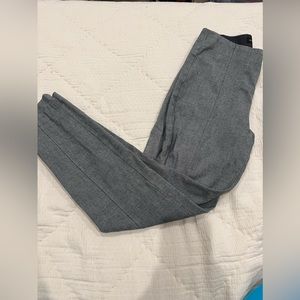Banana Republic dark grey high waisted work pants